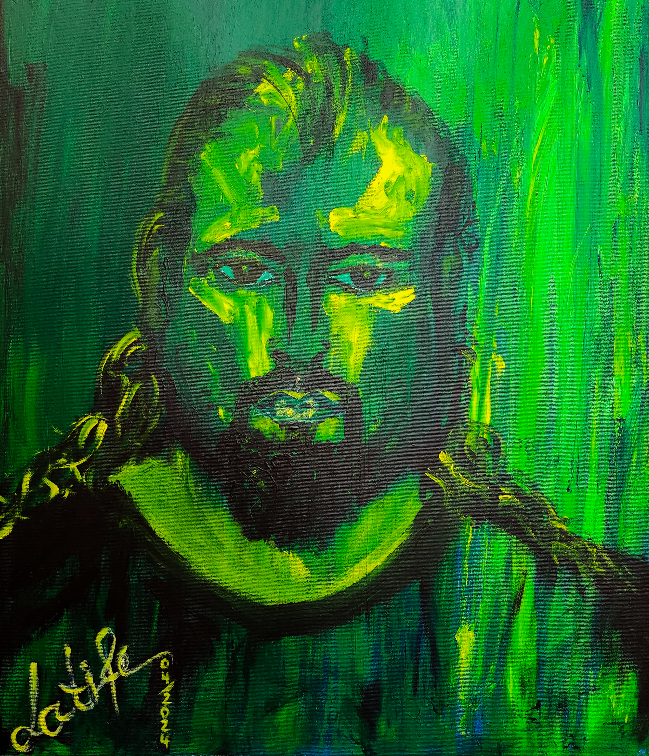 Portrait in Green